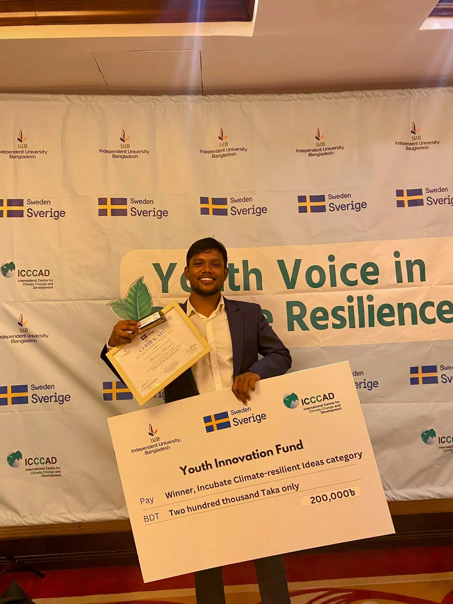 Winner — ICCCAD Youth Innovation Fund